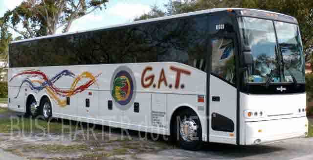 59 passenger motorcoach charter